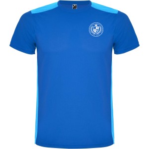 Detroit rvid ujj gyerek sportpl, royal blue (T-shirt, pl, kevertszlas, mszlas)