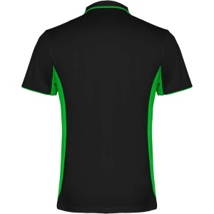 Montmelo rvid ujj uniszex sportpl, solid black, lime (T-shirt, pl, kevertszlas, mszlas)