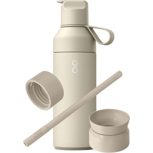 Ocean Bottle tbbfle kupakkal, 500 ml, homokk