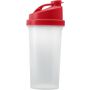 Manyag protein shaker, piros
