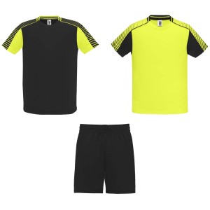 Roly Juve uniszex sport szett, fluor yellow, solid black
