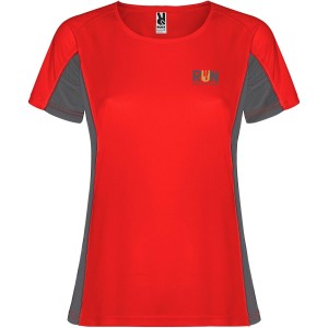 Shanghai rvid ujj ni sportpl, red, dark lead (T-shirt, pl, kevertszlas, mszlas)