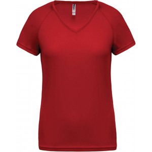 ProAct Ni V-nyak sportpl, Red (T-shirt, pl, kevertszlas, mszlas)
