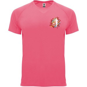 Roly Bahrain frfi sportpl, Fluor Lady Pink (T-shirt, pl, kevertszlas, mszlas)