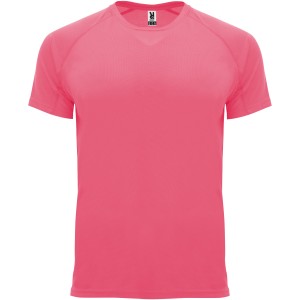 Roly Bahrain frfi sportpl, Fluor Lady Pink (T-shirt, pl, kevertszlas, mszlas)