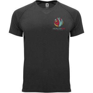 Roly Bahrain frfi sportpl, Solid black (T-shirt, pl, kevertszlas, mszlas)