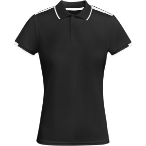 Tamil rvid ujj ni sportpl, solid black, white (T-shirt, pl, kevertszlas, mszlas)